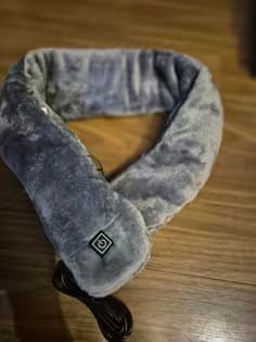 Customer photo review of Electric Heated Scarf – USB Washable Thermal Neck Warmer