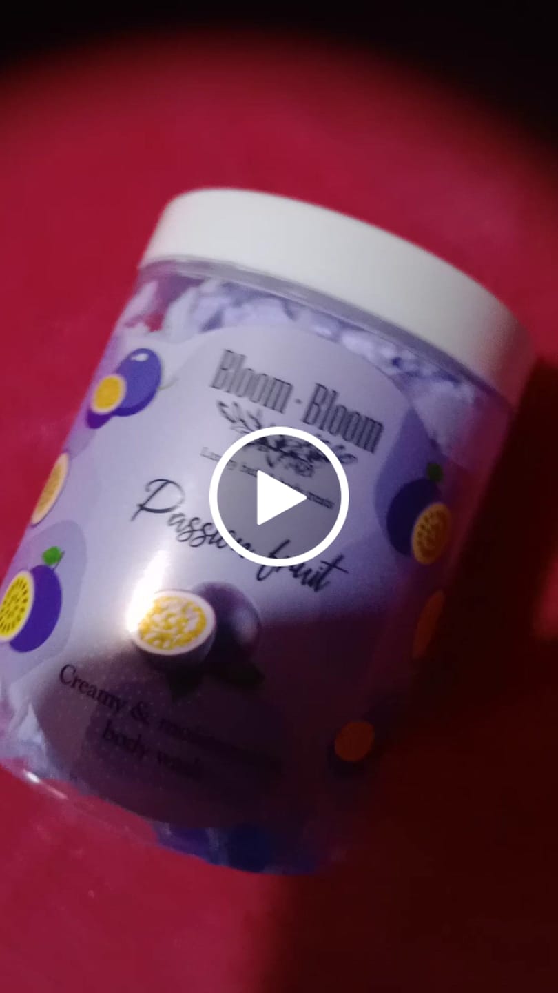 Customer video review of Σαπουνοπαγωτό Passion Fruit