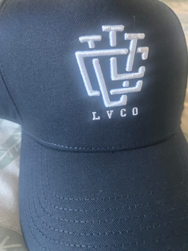 Customer photo review of ULTRA FIT Royal Blue A-Frame Snapback