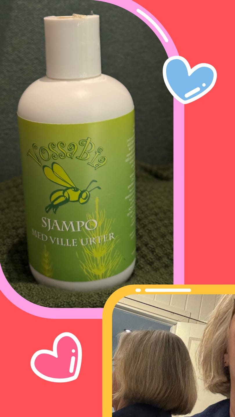 Customer photo review of Sjampo med ville urter