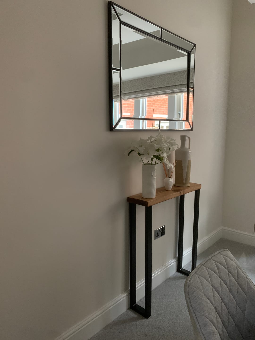 Customer photo review of Rustic Console Table  | 20cm Depth