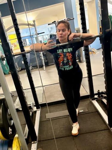 Customer photo review of Commit Tax Fraud T-Shirt