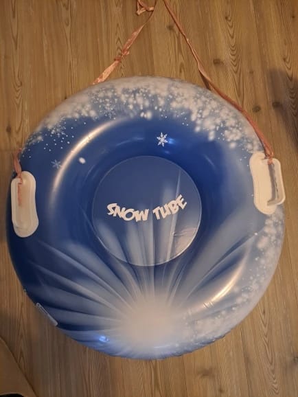 Customer photo review of Aufblasbarer Schnee-Reifen – Robuster Winter-Schlitten