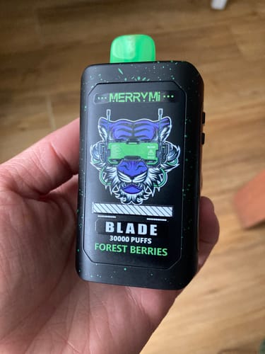 Customer photo review of Merry-Mi - Blade 30K - Puff Jetable / Vape Disposable - 5% nicotine