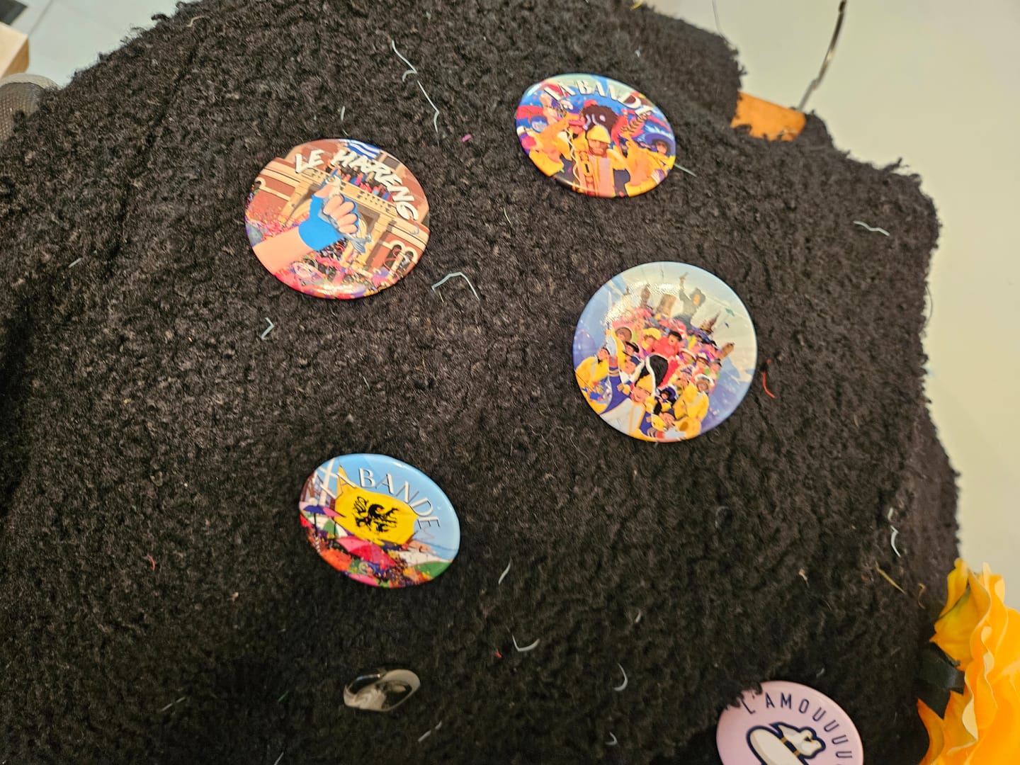 Customer photo review of Badges Carnaval de Dunkerque