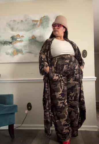 Customer photo review of London Pillbox Hat - Leopard