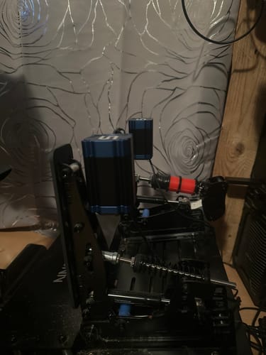 Customer photo review of Simsonn VAM Pro Linear Motor -  the Pedals Haptic Reactor for Vibration Feedback