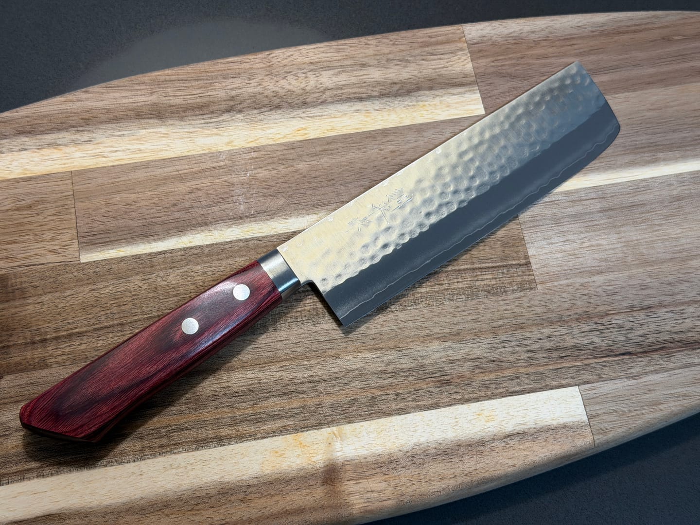 Customer photo review of Masutani Tsuchime Nakiri 165 mm