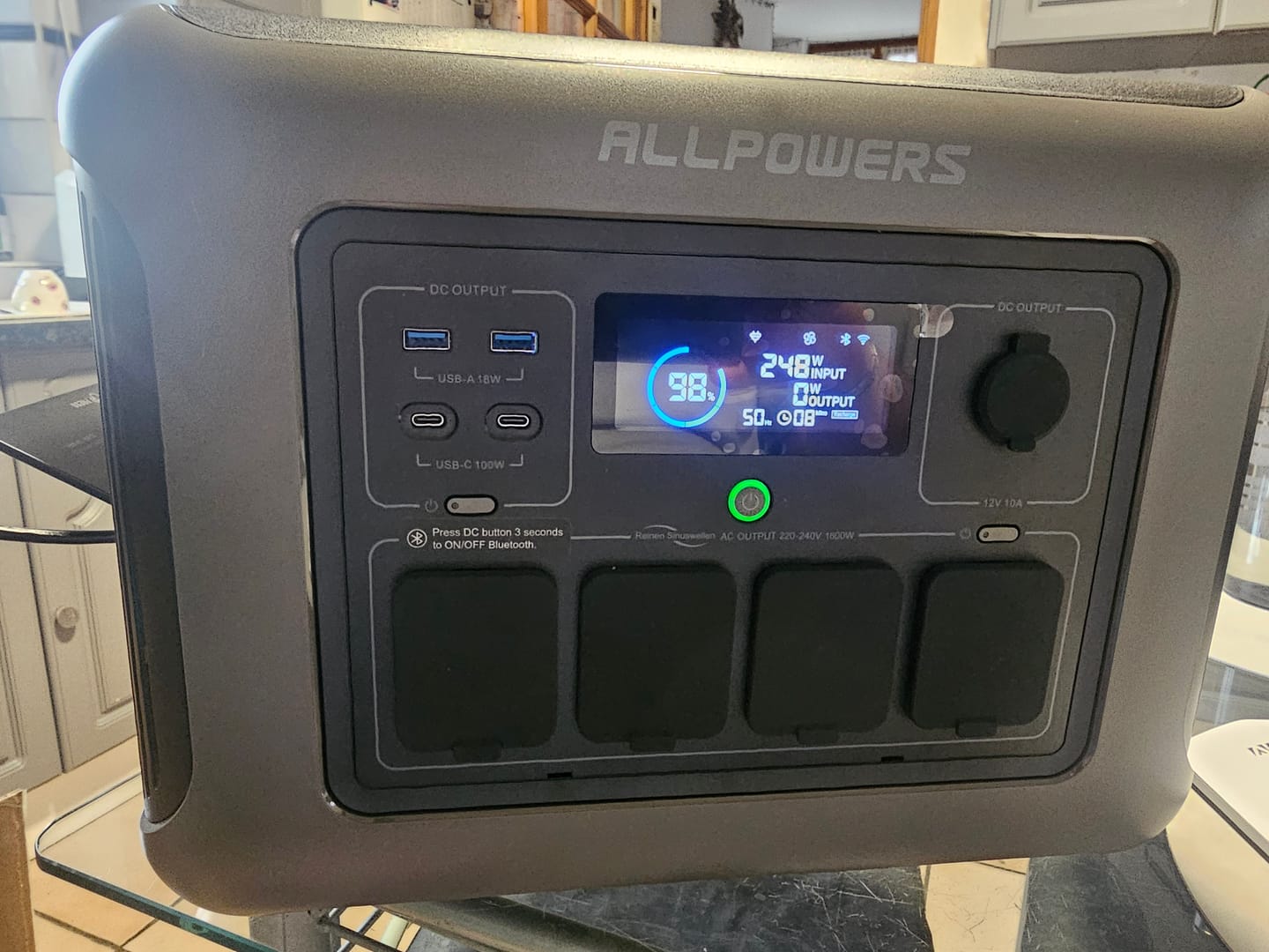 Customer photo review of ALLPOWERS R1500 LITE Station électrique portable 1600W 1056Wh