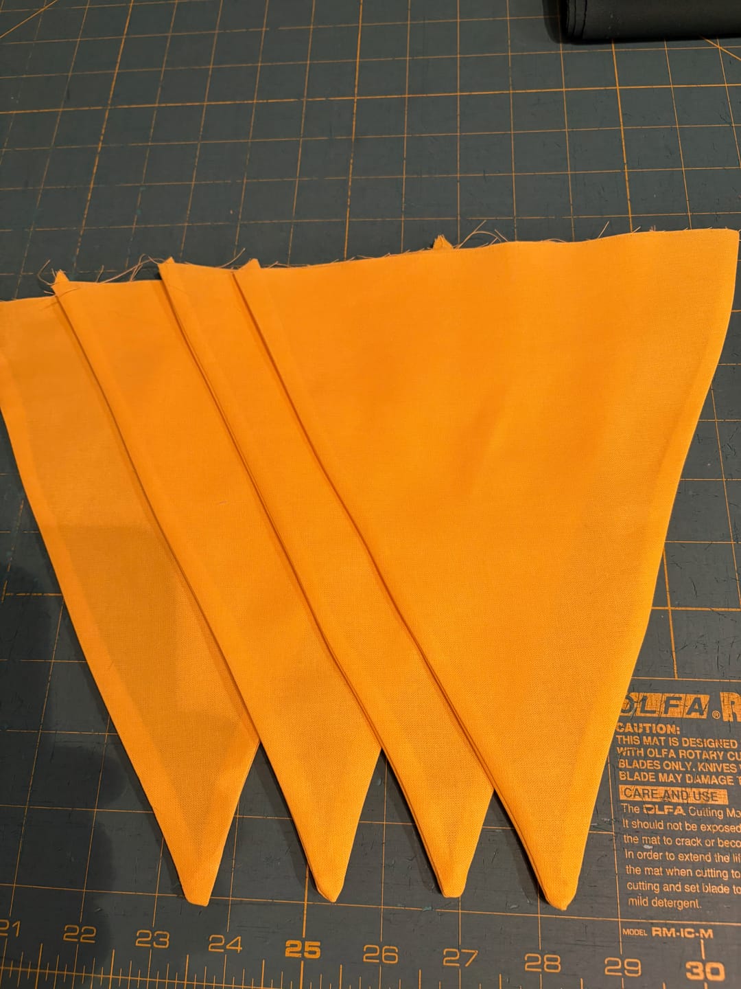Customer photo review of Plain Craft Cotton Fabric