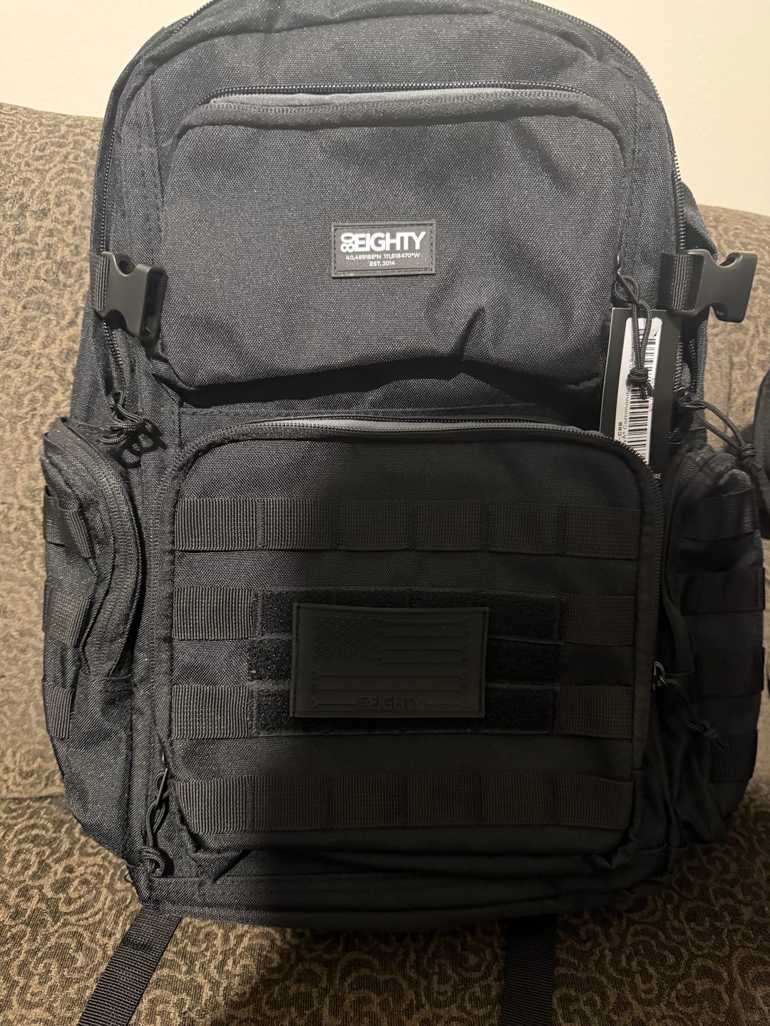 Customer photo review of 80Eighty® Commando Raven Backpack