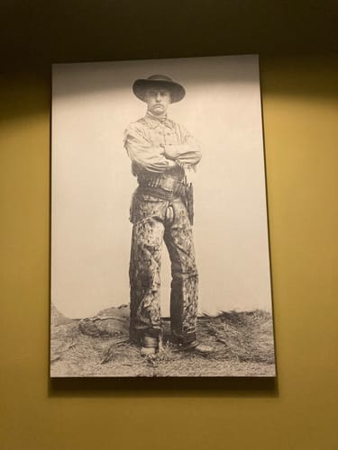 Customer photo review of Teddy Roosevelt Cowboy