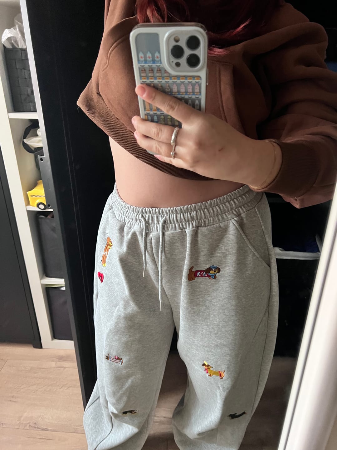 Customer photo review of Aelfric Eden Boxy Dachshund Hoodie