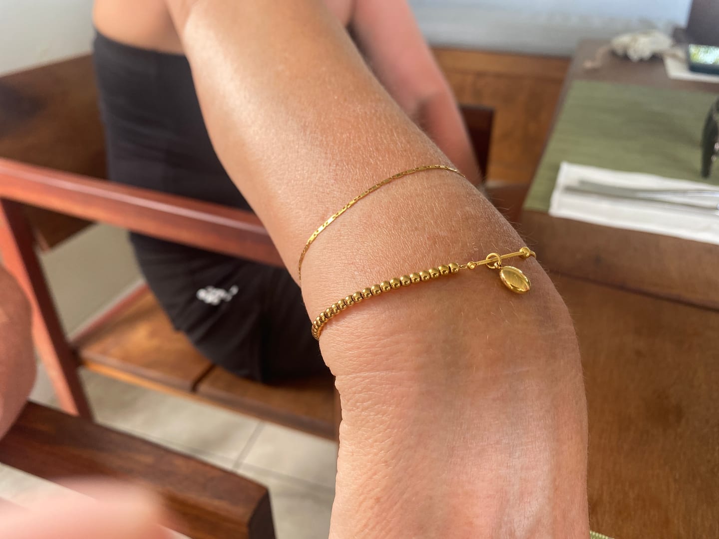 Customer photo review of My Sister Bracelet | Ukhti