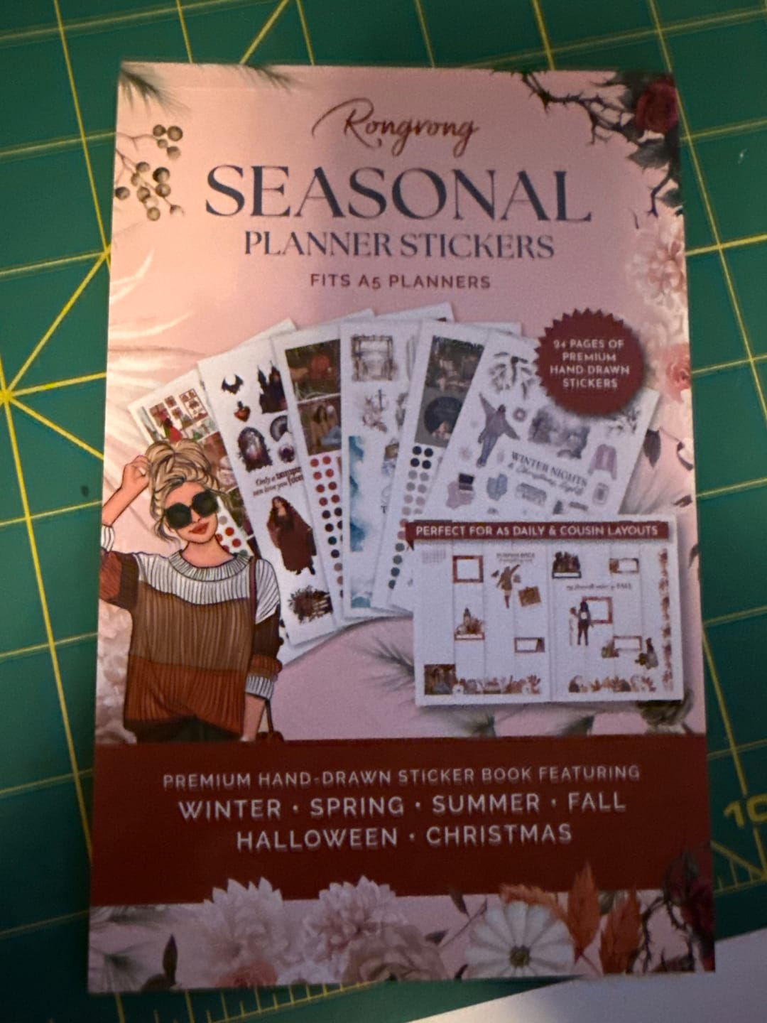 Customer photo review of Seasonal Hobonichi Sticker Book