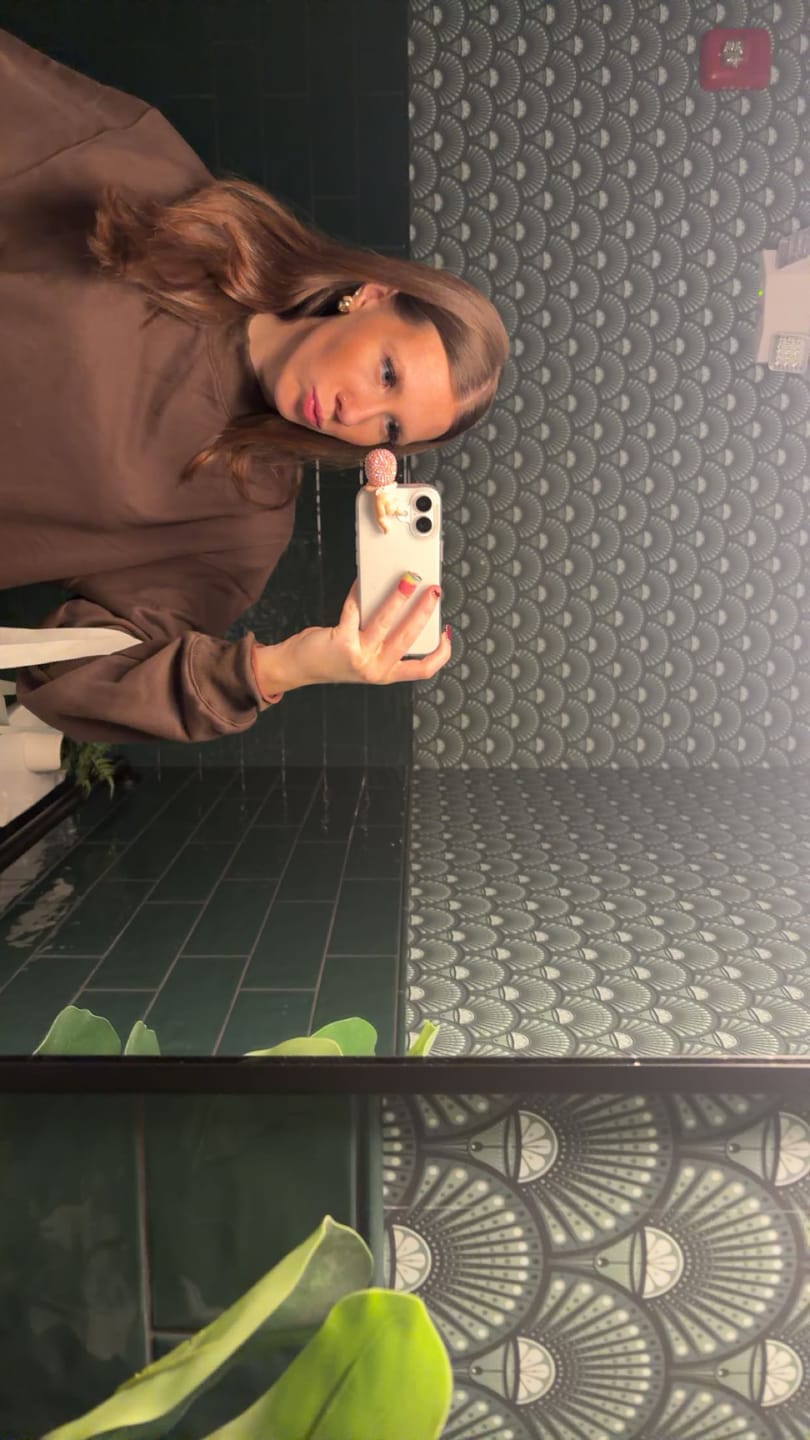 Customer photo review of French Terry Mockneck-FINAL SALE