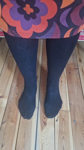 Customer photo review of Strumpbyxor bambu Svart mp Denmark