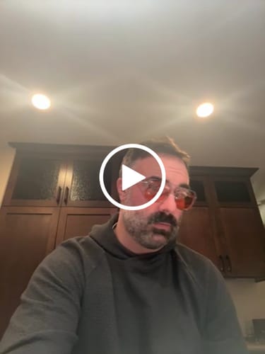 Customer video review of Blue Light Glasses