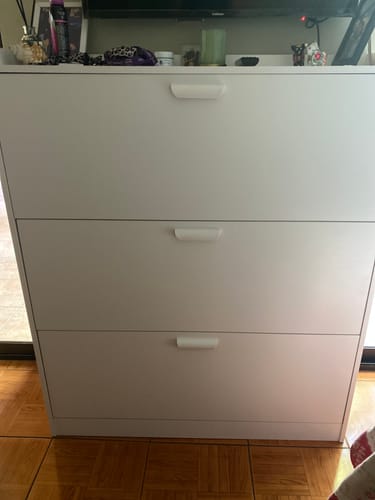 Customer photo review of Zapatera Organizadora VTRIN XXL para 25 pares y tallas grandes hasta 44