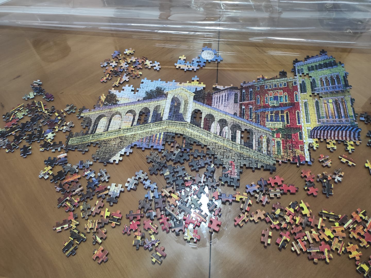 Customer photo review of Puzzle 1500 Piezas - Rialto Bridge, Venice