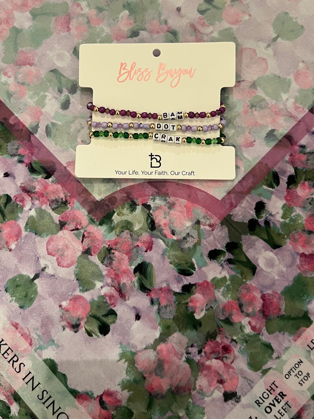 Customer photo review of Serenity Mahjong Bracelet Set