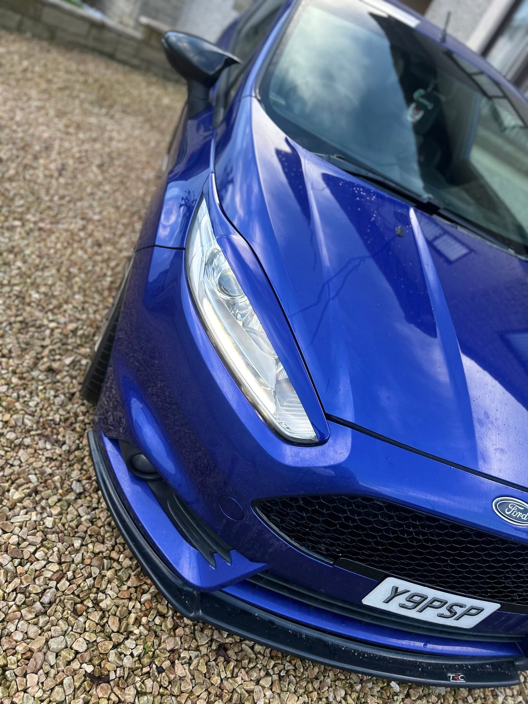 Customer photo review of Proform Headlight Eyebrows - Mk7.5 Fiesta (Various Finishes)