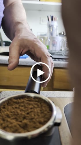 Customer video review of LAYBIRD TriPress Power Tamper