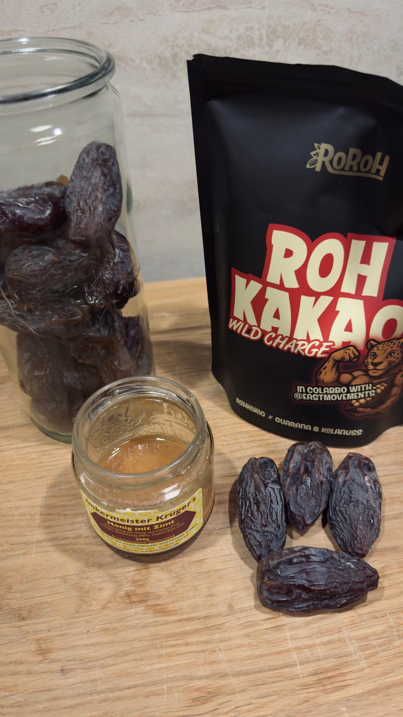 Customer photo review of Rohkakao Pulver - Wild Charge (Guarana & Kolanuss) 250g