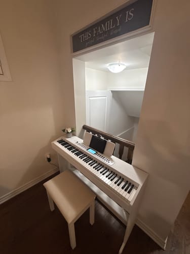 Customer photo review of Donner DDP-95 Weighted Digital Piano