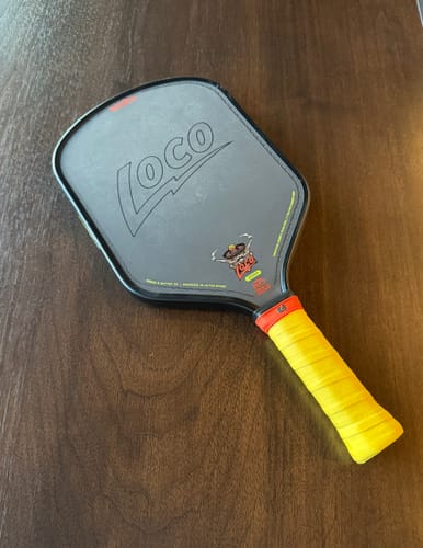 Customer photo review of (PRE-ORDER - SHIPPING STARTS JANUARY 12TH) The Loco 16mm Pickleball Paddle- Hybrid