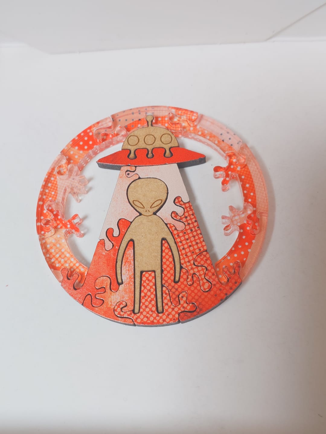 Customer photo review of 宇宙の破片 MARS 火星と専用フレームセット【1月入庫分予約】
