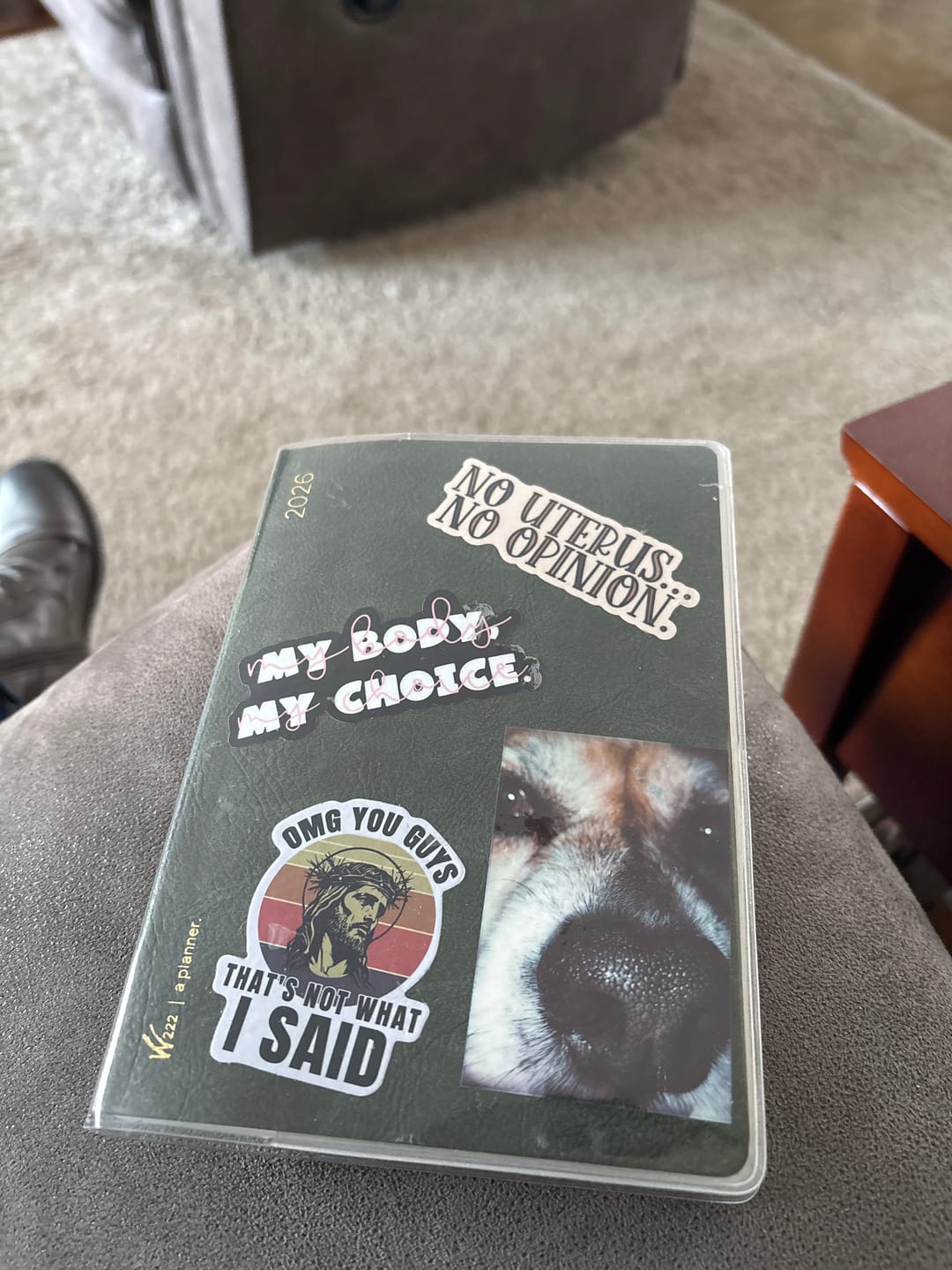 Customer photo review of 2026 B6 Weekly Planner | Core | Unstacked Weekends
