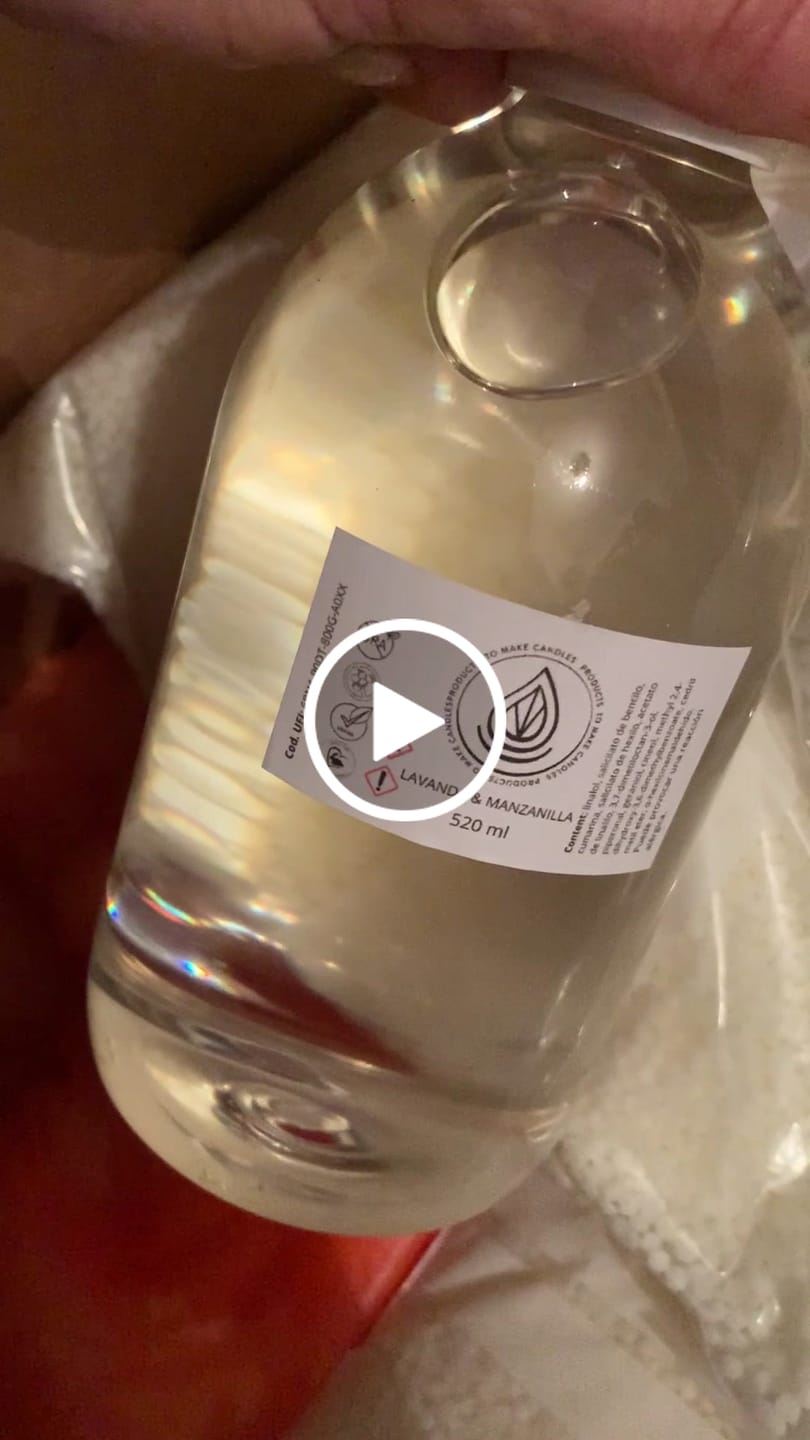 Customer video review of Fragancia LAVANDA & MANZANILLA