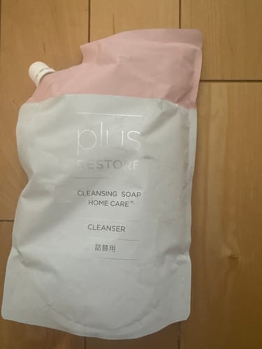 購入者の「クレンジングソープ泡 ホームケア 詰替用」の大容量パッケージ。