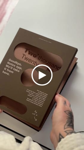 Customer video review of 2026 Grand Daily Diary - Classic