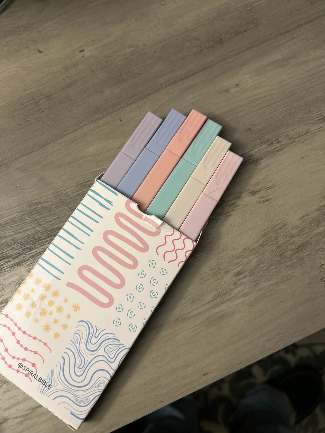Customer photo review of Spiral Bible™ Highlighter Pack