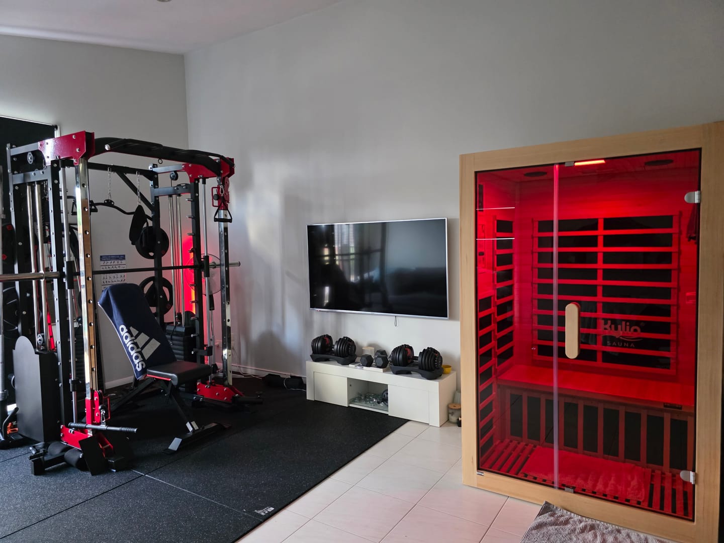 Customer photo review of Kylin Low EMF Carbon Infrared Sauna Room 2 Person H6203 (Floor Heater included)