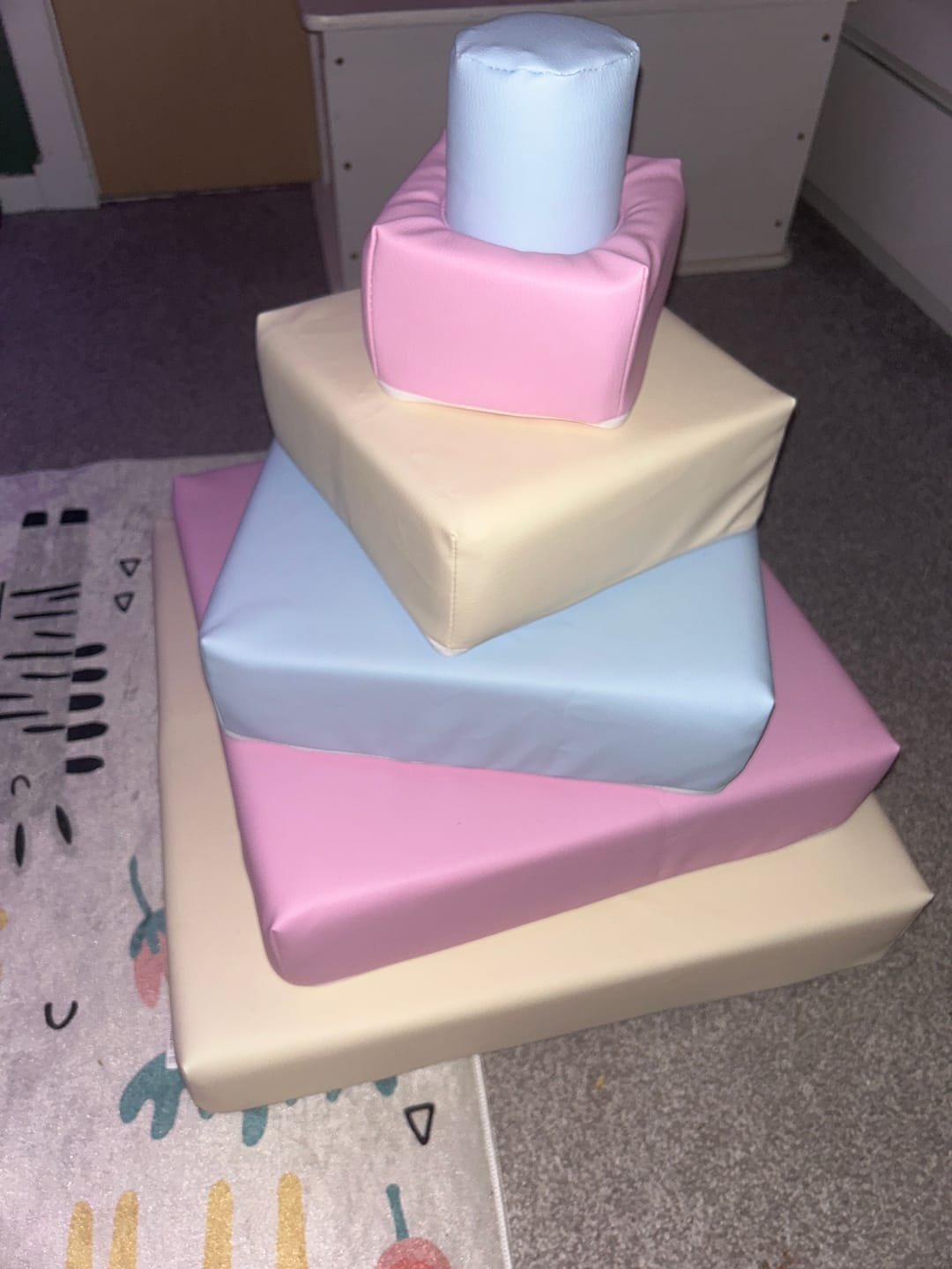 Customer photo review of Pyramid Stacking Tower Blocks