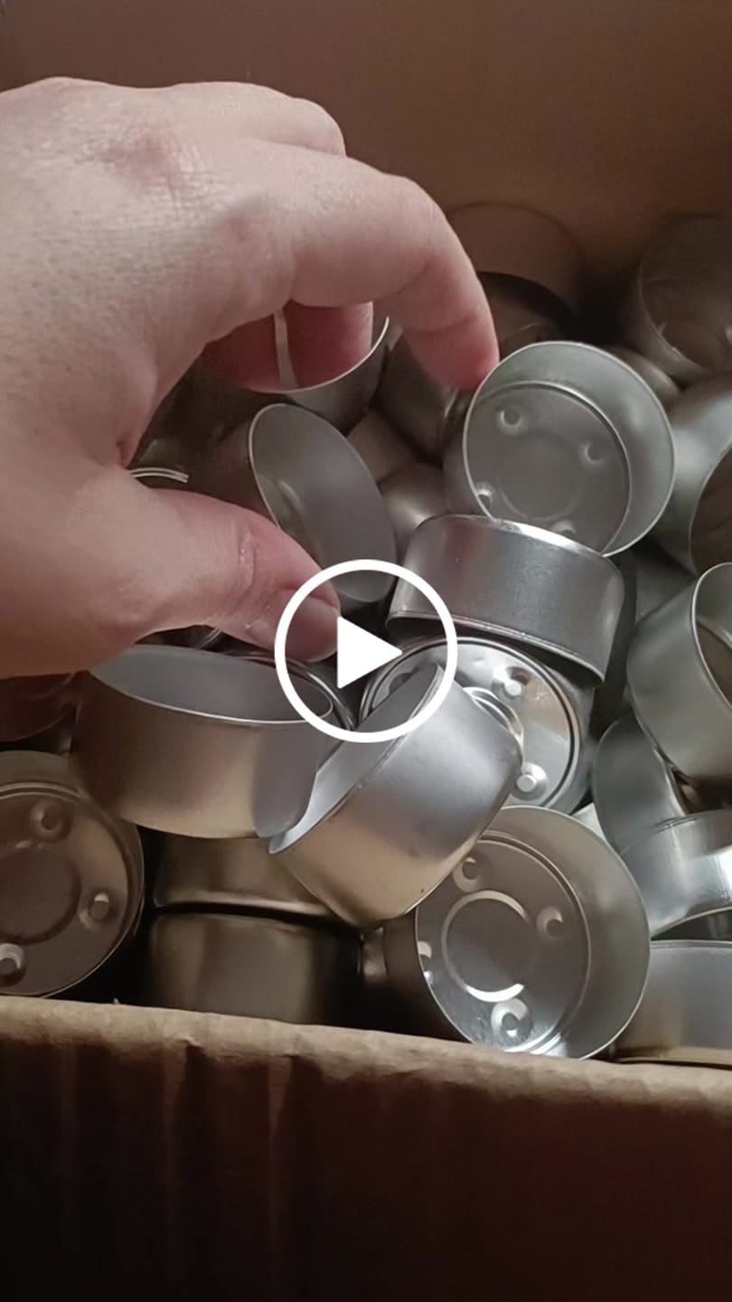 Customer video review of ENVASES PARA VELAS DE TÉ
