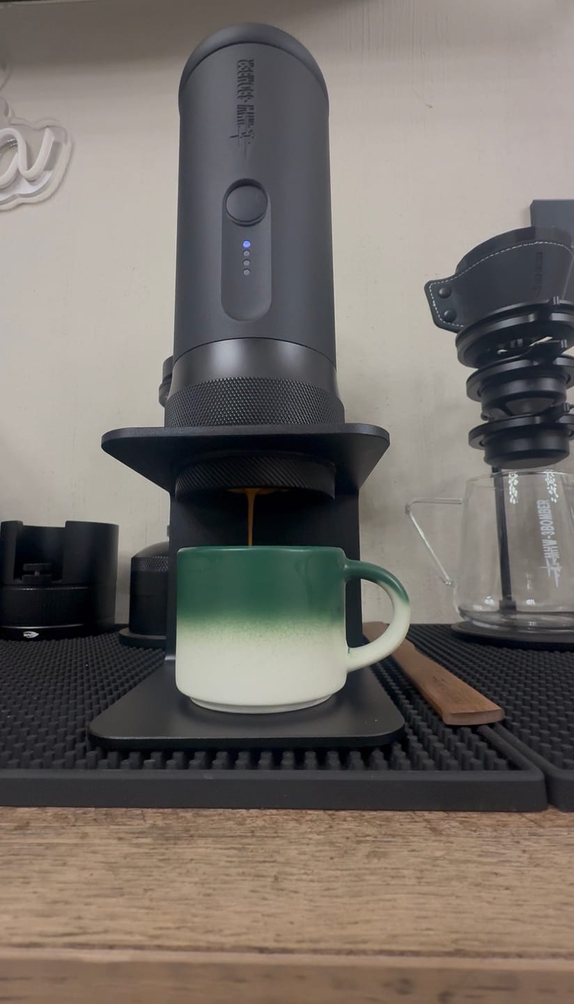 Customer photo review of MHW-3BOMBER X-press58 Espresso Machine