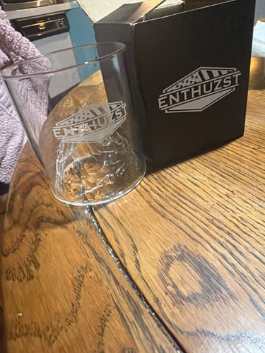 Customer photo review of ENTHUZST™ WHISKEY GLASS
