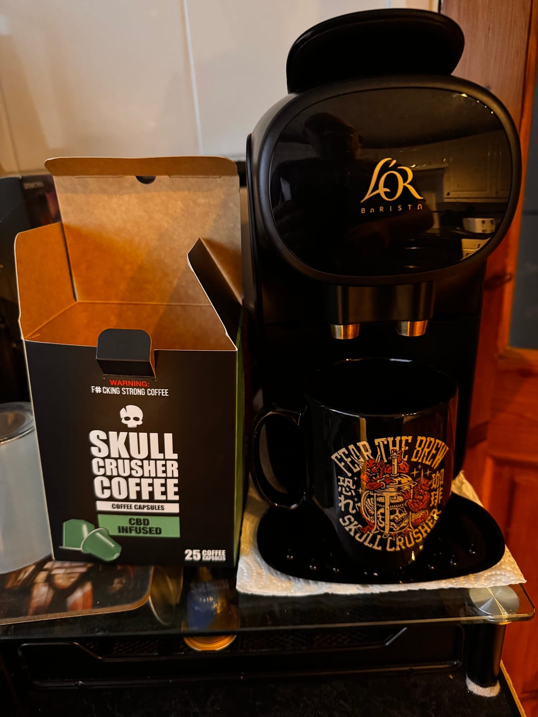 Customer photo review of Nespresso® Capsules - Infused