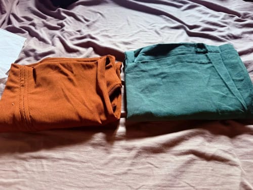 Customer photo review of Mens Solid Color Asymmetrical Zip-Up Tank SKUL01332