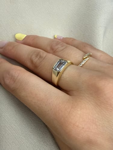 Customer photo review of ANILLO LINA BAÑO DE ORO