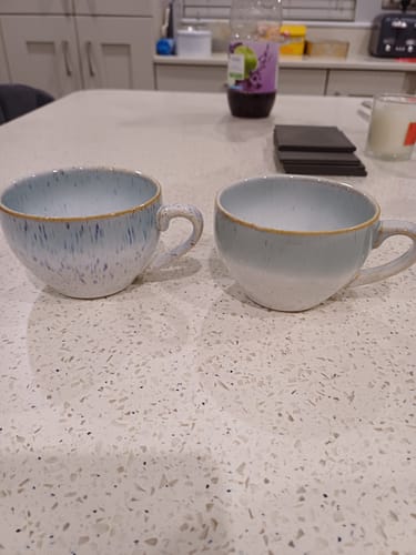 Customer photo review of Belleek Living Tivoli Cup & Saucer Set of 4
