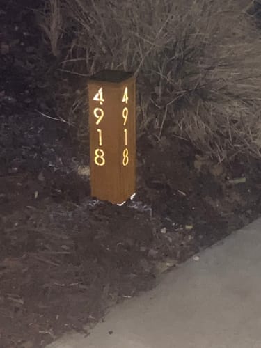 Customer photo review of Address Column