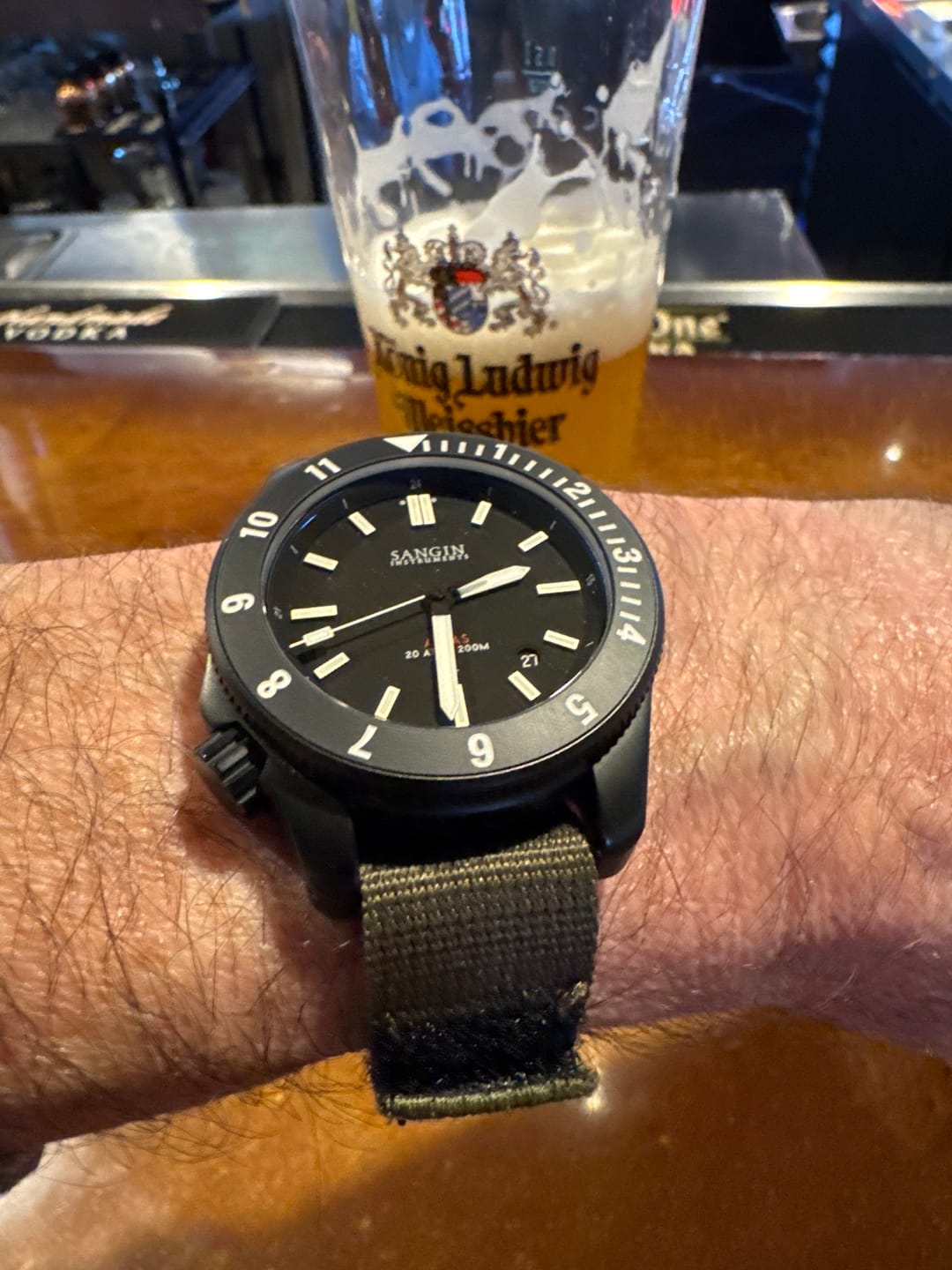 Customer photo review of PVD Glomar Explorer - Hook & Loop Strap - Black
