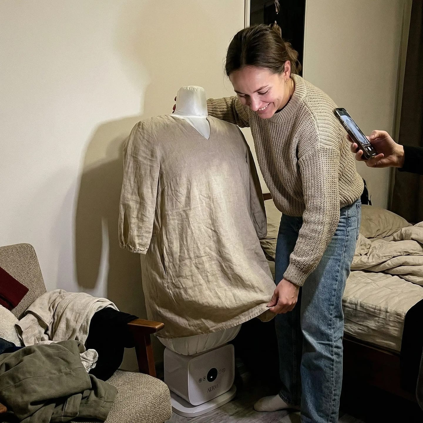 Customer photo review of Automatic Ironing System