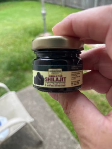 Customer photo review of Himalayan Shilajit Resin 3 Month Supply