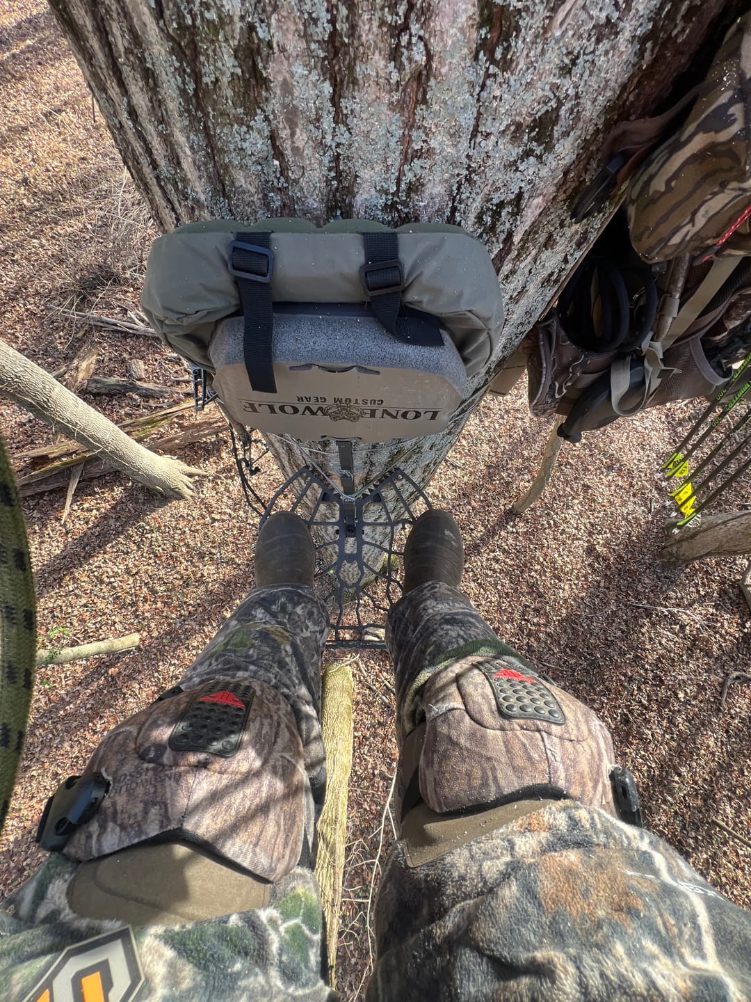 Customer photo review of Lone Wolf Seat Cushion